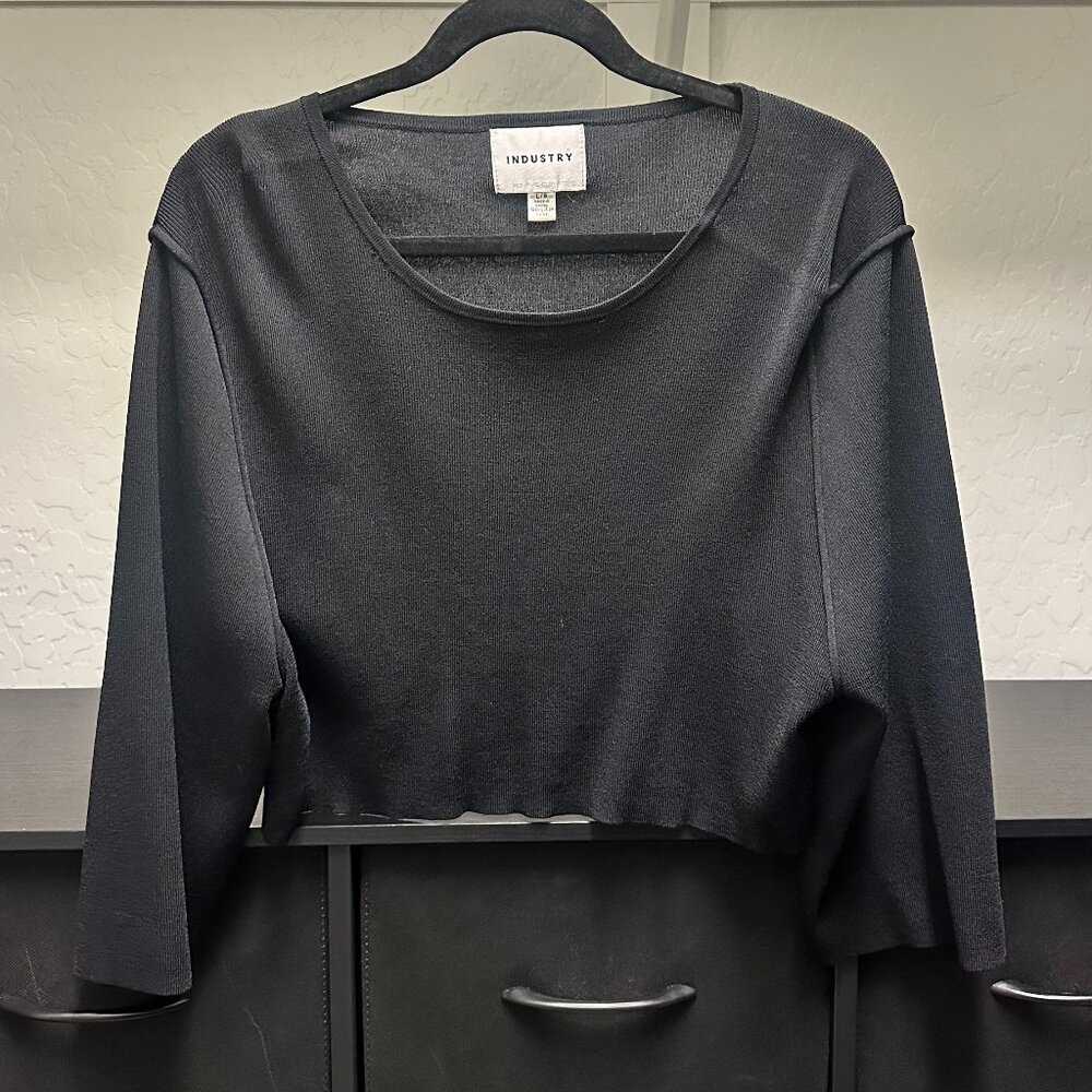 Boxy Knit Crop Top  (INDUSTRY - NORDSTROM)